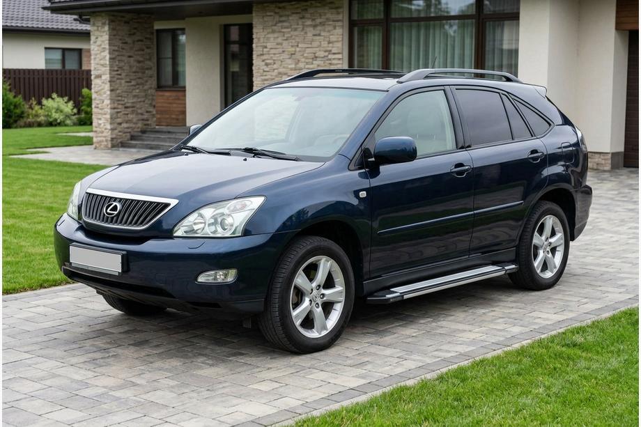 Lexus RX 2003–2009 Sidetrin Rainbow (2 stk., aluminium) Foto 1