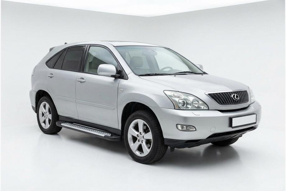 Lexus RX 2003–2009 Sidetrin Allmond Grey (2 stk., aluminium) Image