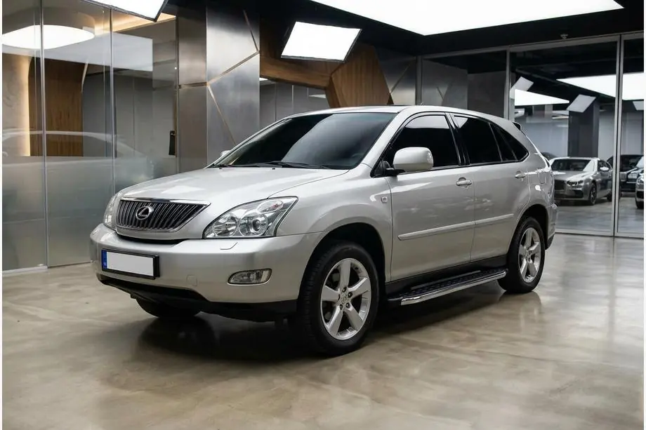 Lexus RX 2003–2009 BlackLine sidetrin (2 stk., aluminium) Image
