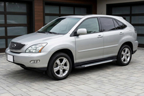 Lexus RX 2003–2009 Sidetrin Line (2 stk., aluminium) foto 1