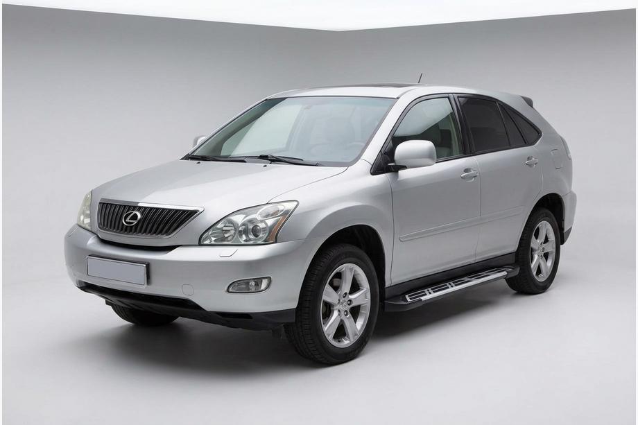 Lexus RX 2003–2009 Sunrise sidetrin (2 stk., aluminium) Image
