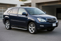 Lexus RX 2003–2009 Sidetrin Tayga Grey (2 stk., aluminium) foto 1