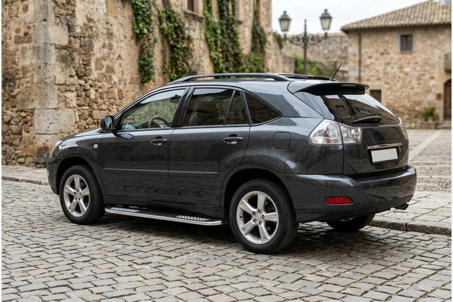 Lexus RX 2003–2009 Sidetrin Tayga V2 (2 stk., aluminium) Image