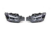 BMW 3-serie F30/F31 2012–2019 Xenon forlygter med LED positionslys 2012-2015 (2 stk.) Sort foto 3