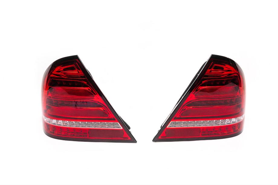 Mercedes C-class W203 2000–2007 LED bremselygter bag (2 stk.) Foto 3