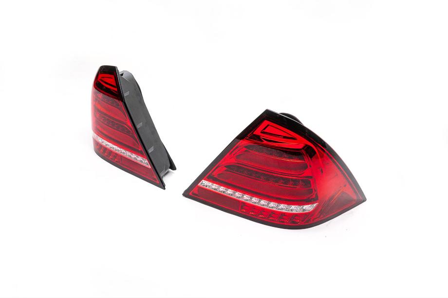 Mercedes C-class W203 2000–2007 LED bremselygter bag (2 stk.) Foto 2