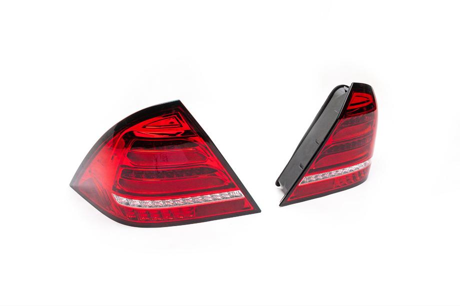 Mercedes C-class W203 2000–2007 LED bremselygter bag (2 stk.) Foto 4