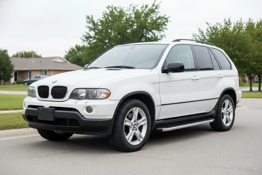 BMW X5 E53 1999–2006 Fullmond sidetrin (2 stk., aluminium) Image