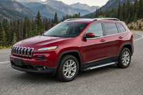 Jeep Cherokee KL 2013– Sidetrin Line (2 stk., aluminium) foto 1