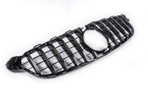 Mercedes C-klasse W205 2014–2021 Frontgrill Panamericana GT (til original C63 AMG) 2014-2018, uden kamera foto 4