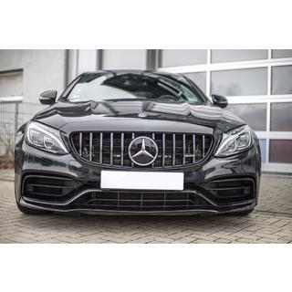 Frontgrill Panamericana GT (til original C63 AMG) Mercedes C-klasse W205 2014–2021 foto 1