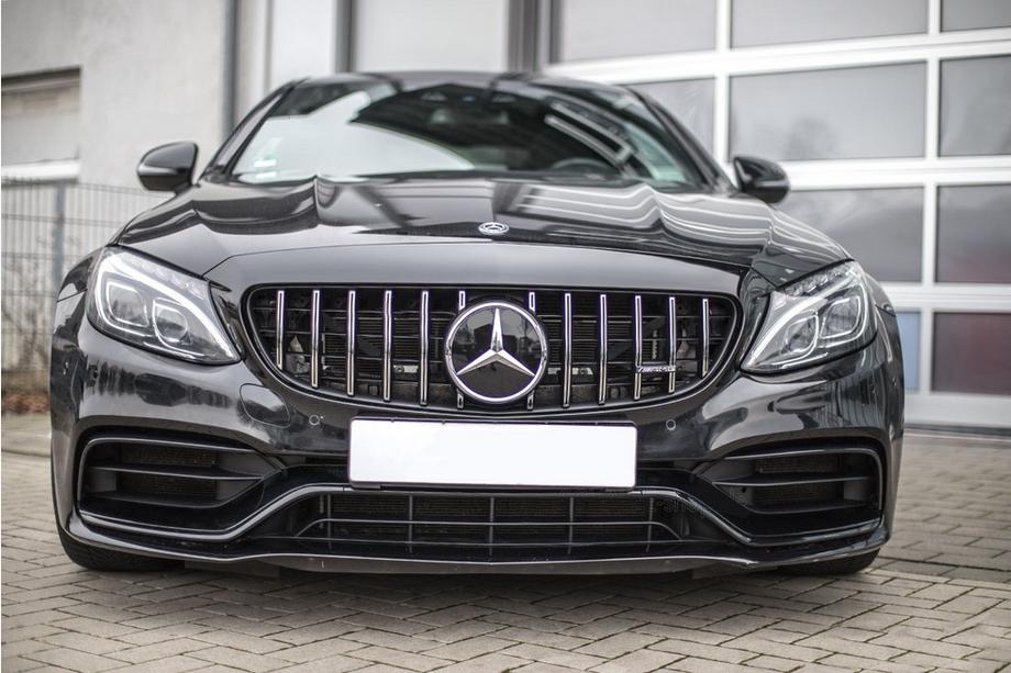 Mercedes C-klasse W205 2014–2021 Frontgrill Panamericana GT (til original C63 AMG) 2014-2018, uden kamera Image