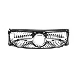 Frontgrill Diamond Silver (til Base 2019-2023) Mercedes GLB X247 2019– foto 2