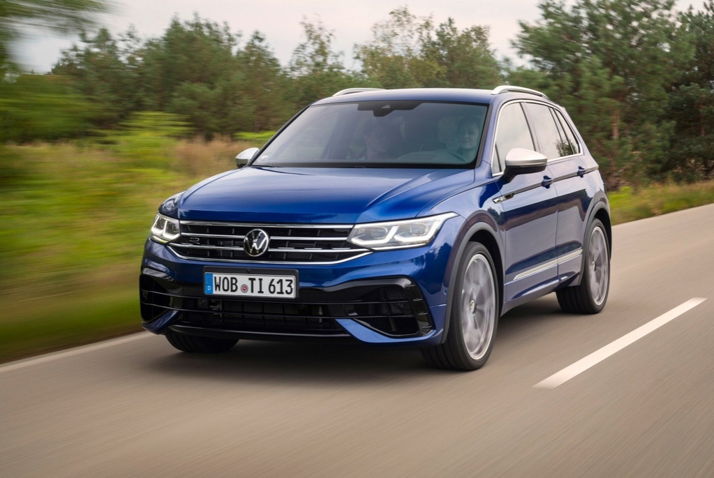 Test af den højtydende Volkswagen Tiguan R