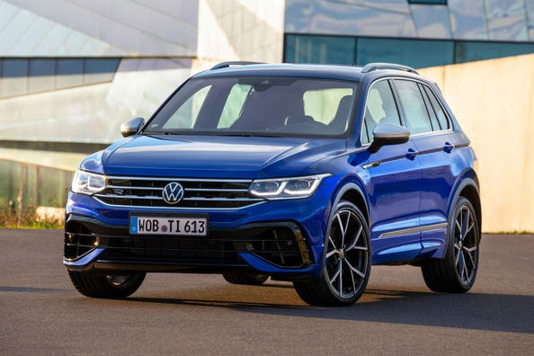 Test af den højtydende Volkswagen Tiguan R