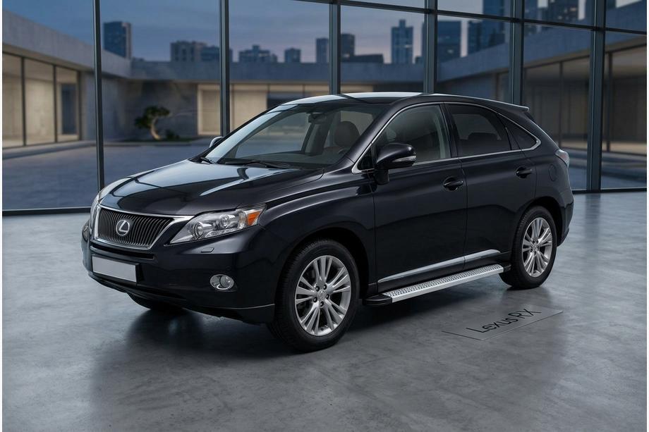 Lexus RX 2009–2015 Maya V2 sideskørter (2 stk., aluminium) Image