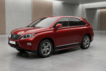 Lexus RX 2009–2015 Sidetrin Maya Red (2 stk., aluminium) foto 1
