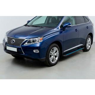 Sidetrin Maya Blue (2 stk., aluminium) foto 1