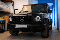 Mercedes G-Klasse W463 1990–2018 Frontgrill (GT Panamericana, uden krom) foto 1