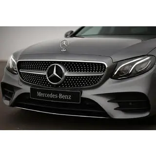 Frontgrill Diamond Silver (til Avantgarde/AMG-Line/E43 AMG/E53 AMG 2016-2020)