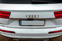 Audi Q7 2015–2026 Bagkofangerbeskytter Carmos (rustfrit stål) foto 4