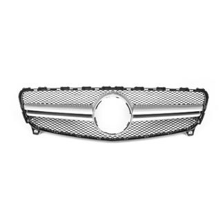 AMG Silver frontgrill (2015-2018) Mercedes A-Klasse W176 2012–2018 foto 2