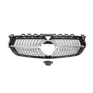 Frontgrill Diamond Silver (til Base) Mercedes B-klasse W247 2019– foto 2