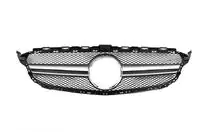 Mercedes C-klasse W205 2014–2021 AMG Silver frontgrill (til Avantgarde/AMG-Line/C43 AMG) foto 7