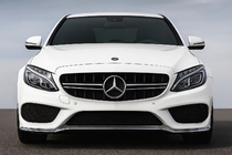 Mercedes C-klasse W205 2014–2021 Frontgrill i C63-design (til Avantgarde/AMG-Line/C43 AMG) foto 2