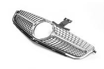 Mercedes C-class W204 2007–2015 Frontgrill Diamond Silver (til C63) foto 3