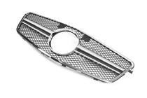 Mercedes E-class W212 2009–2016 AMG Silver frontgrill (2009-2012) foto 3