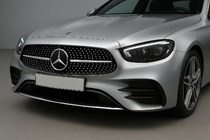 Mercedes E-klasse W213 2016–2023 Frontgrill Diamond Silver (AMG Line, 2020+) foto 1