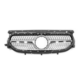 Frontgrill Diamond Silver Mercedes GLA H247 2020– foto 2