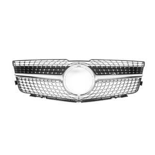 Frontgrill Diamond Silver (2009-2012) Mercedes GLK-klasse X204 2008–2015 foto 2