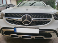 Mercedes GLC X253 2015–2022 Frontgrill Diamond Silver (til Base 2019-2022) foto 1