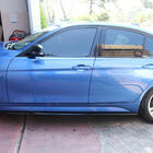 BMW 3-serie F30/F31 2012–2019 Sideskørt-kåber EuroCap (til M-Sport sideskørter, sort blank) foto 7