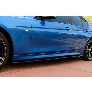 Sideskørt-kåber EuroCap (til M-Sport sideskørter, sort blank) BMW 3-serie F30/F31 2012–2019 foto 1