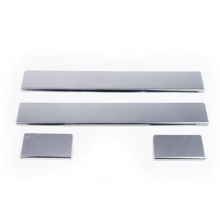 Carmos V2 dørtrinslister (4 stk., rustfrit stål) Chevrolet Aveo T300 2011–2020 foto 2