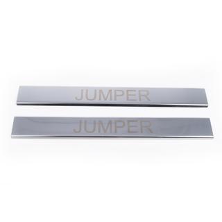 Dørtrinslister Carmos (2 stk., rustfrit stål) Citroen Jumper 2007–2025 foto 2