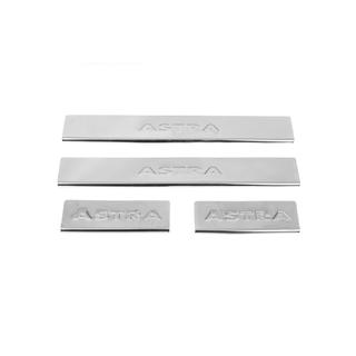 Dørtrinslister Carmos V2 (4 stk., rustfrit stål) Opel Astra J 2009–2015 foto 2