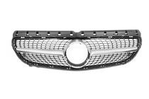 Mercedes B-klasse W246 2011–2018 Frontgrill Diamond Silver (2015-2018) foto 2
