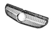 Mercedes B-klasse W246 2011–2018 Frontgrill Diamond Silver (2015-2018) foto 4