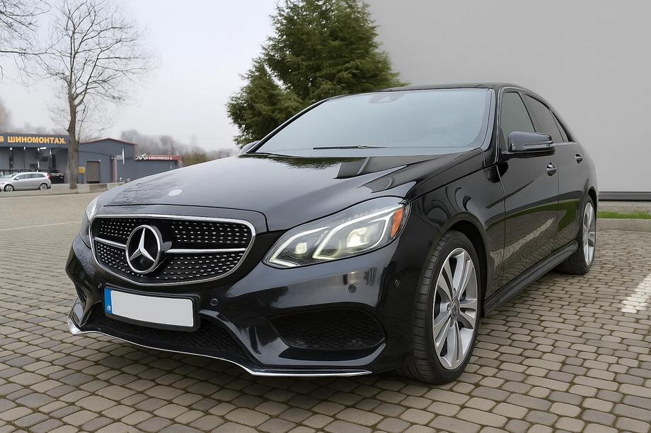 Mercedes E-class W212 2009–2016 Frontgrill Diamond Silver (til Avantgarde og AMG-Line, 2013-2016) Foto 3
