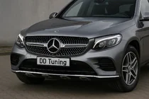 Mercedes GLC X253 2015–2022 Frontgrill Diamond Silver (2015-2019) Uden kamerahul foto 1