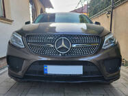 Mercedes GLE Coupé C292 2015–2019 Tuning kølergrill (Diamond Black) Med kameraholder foto 3