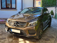 Mercedes GLE Coupé C292 2015–2019 Tuning kølergrill (Diamond Black) Med kameraholder foto 2