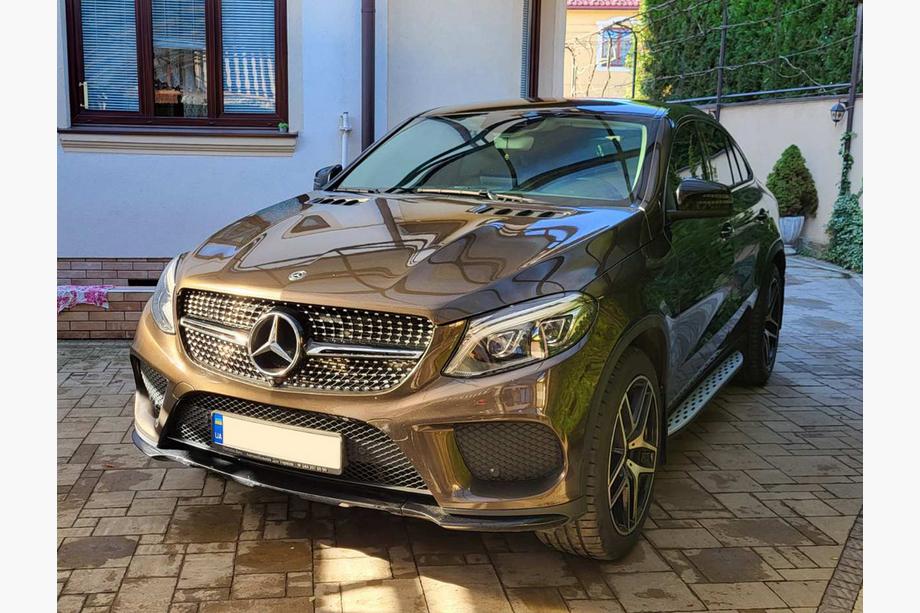Mercedes GLE Coupé C292 2015–2019 Tuning kølergrill (Diamond Black) Uden kamera Foto 2