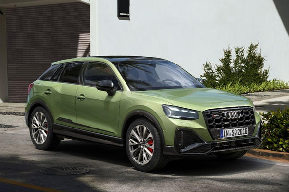 Test af den opladede firehjulstrukne crossover Audi SQ2