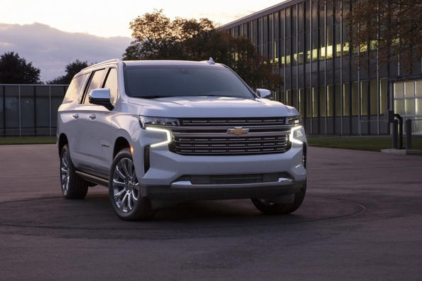 Stor otte-personers SUV: Chevrolet Suburban