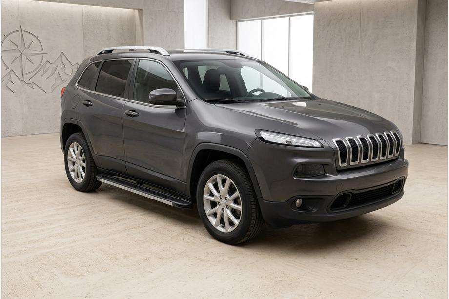Jeep Cherokee KL 2013– Sidetrin Maya V1 (2 stk., aluminium) Image
